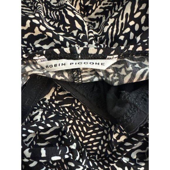 Robin Piccone Black & White Sleeveless Spaghetti Strap Dress Size M - Picture 3 of 4